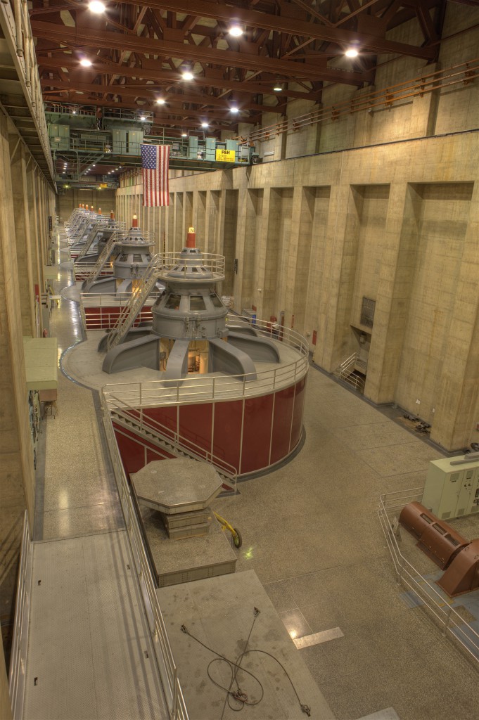 Hoover Dam Generator Room