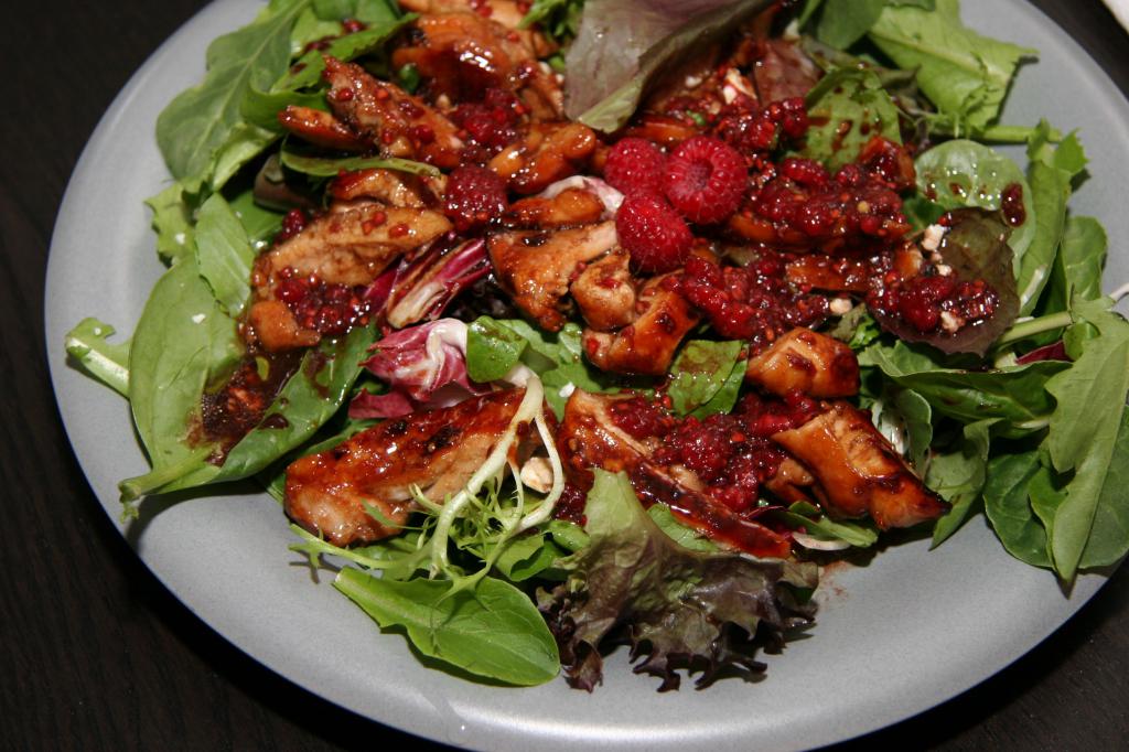 Raspberry Vinaigrette Chicken Salad